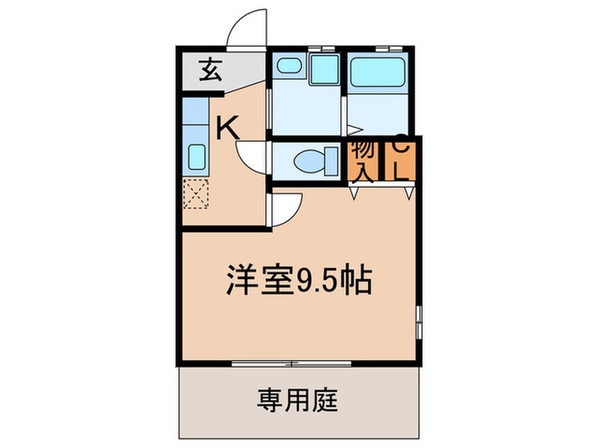 フォーブル平和が丘の物件間取画像